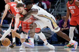 Rockets Pelicans Basketball