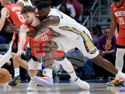 Rockets Pelicans Basketball