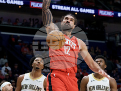 Rockets Pelicans Basketball