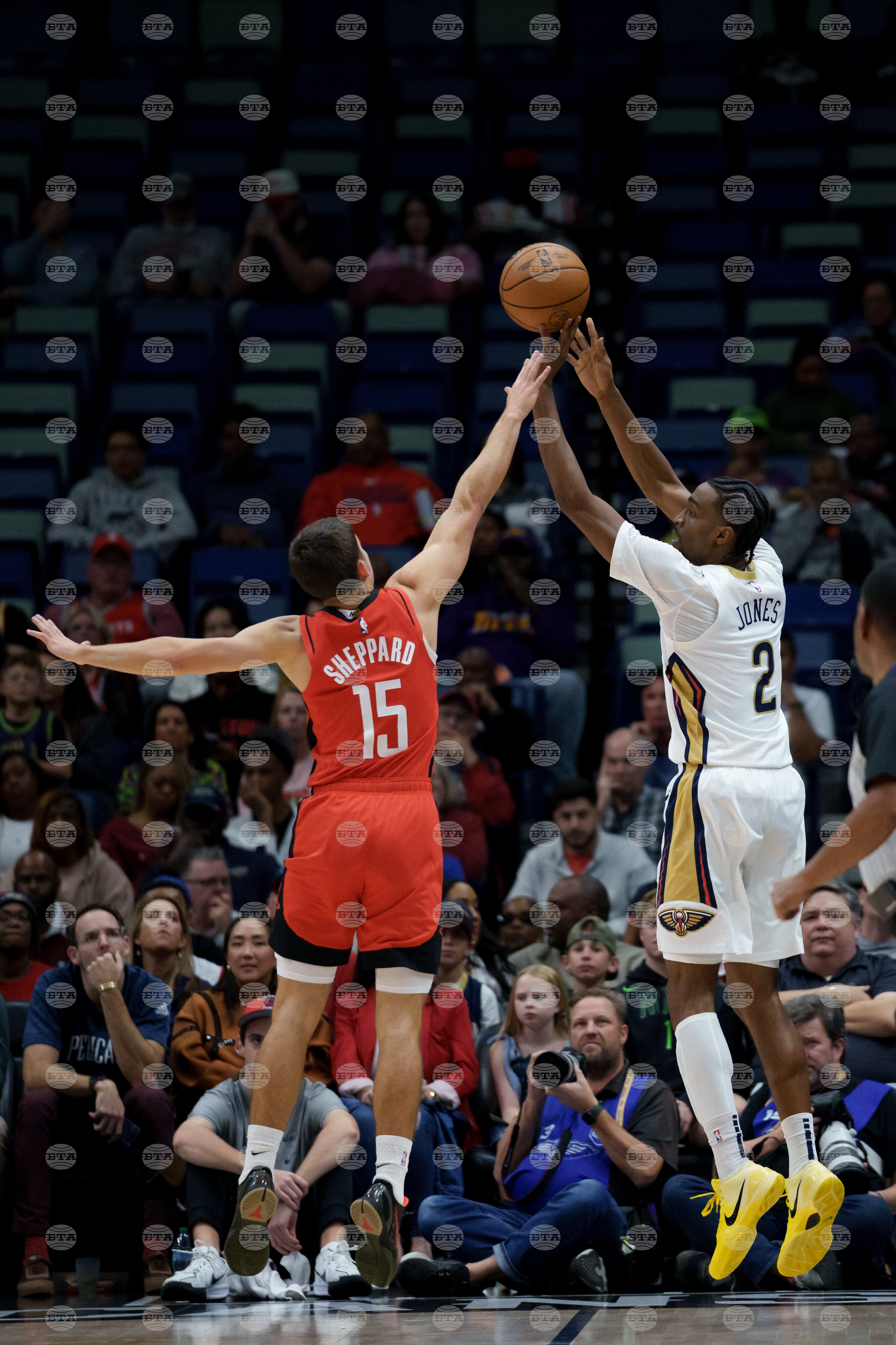 Rockets Pelicans Basketball