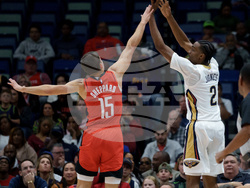 Rockets Pelicans Basketball