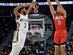 Rockets Pelicans Basketball