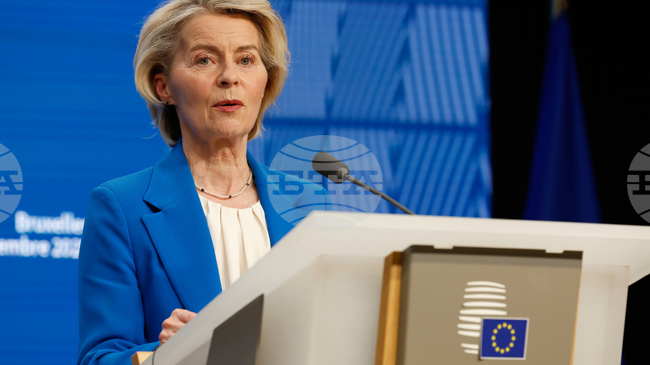 Необходими са железни гаранции за сигурността на Украйна, заяви Фон дер Лайен