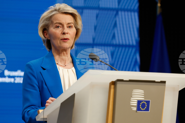 Необходими са железни гаранции за сигурността на Украйна, заяви Фон дер Лайен