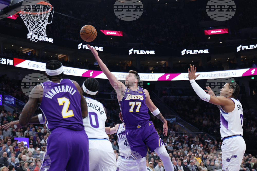 Lakers Jazz Basketball