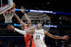 Rockets Pelicans Basketball