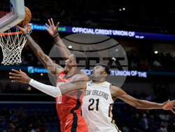 Rockets Pelicans Basketball