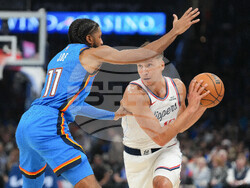 Clippers Thunder Basketball