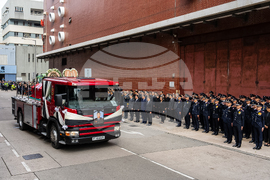 Hong Kong Firefighter Funeral