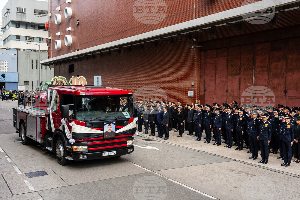 Hong Kong Firefighter Funeral