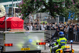 Hong Kong Firefighter Funeral