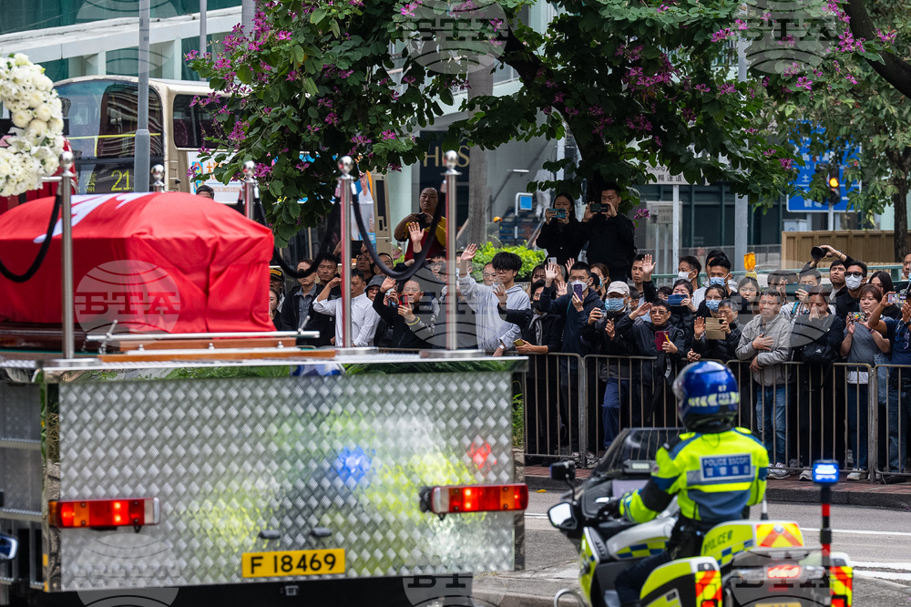 Hong Kong Firefighter Funeral