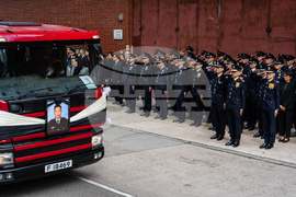 Hong Kong Firefighter Funeral