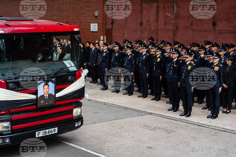 Hong Kong Firefighter Funeral