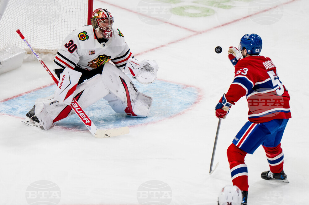 Blackhawks Canadiens Hockey
