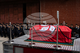 Hong Kong Firefighter Funeral