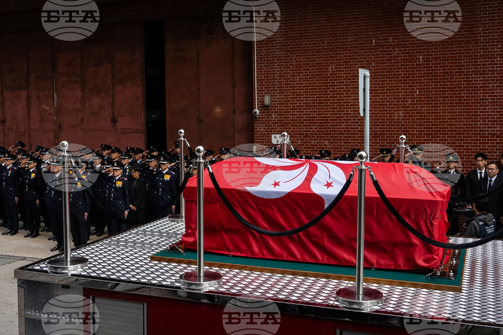 Hong Kong Firefighter Funeral