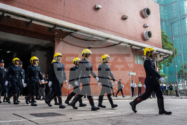 Hong Kong Firefighter Funeral