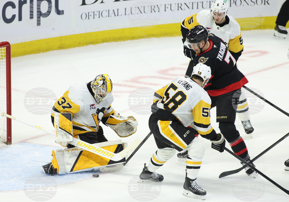 Penguins Senators Hockey