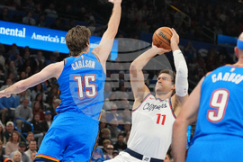 Clippers Thunder Basketball