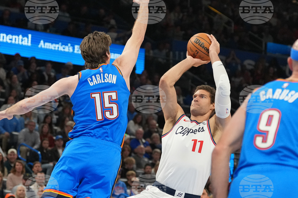 Clippers Thunder Basketball