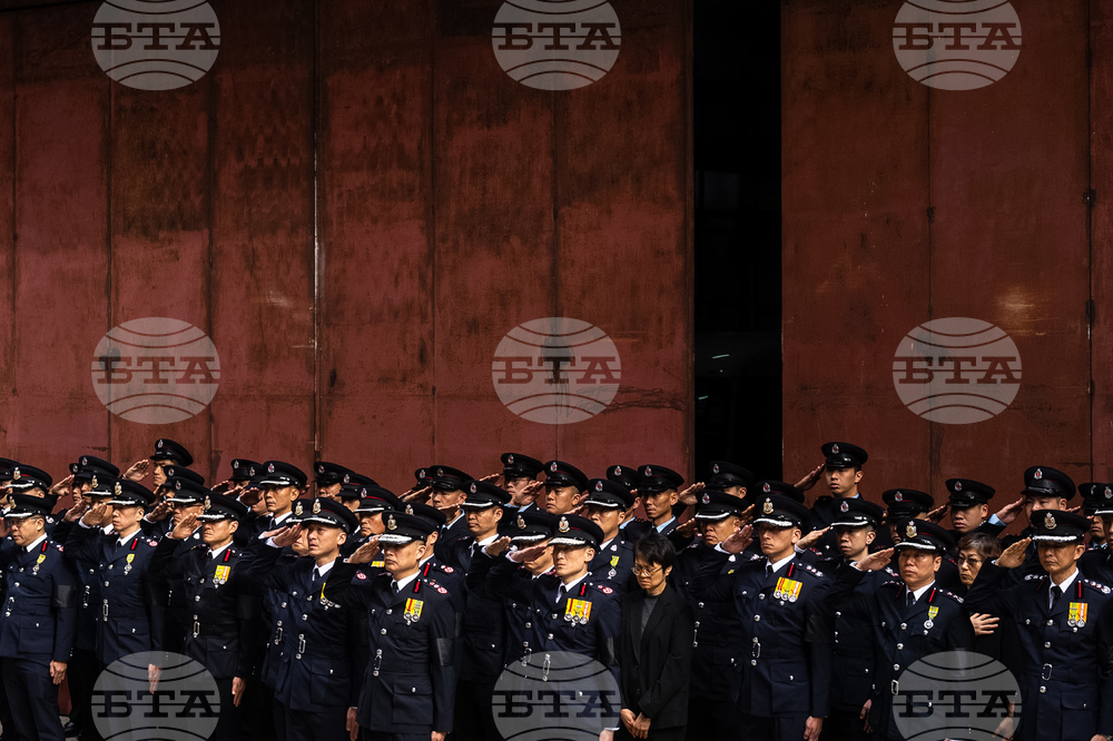 Hong Kong Firefighter Funeral
