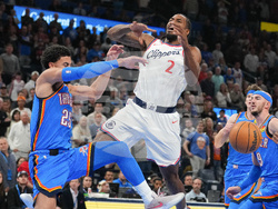 Clippers Thunder Basketball