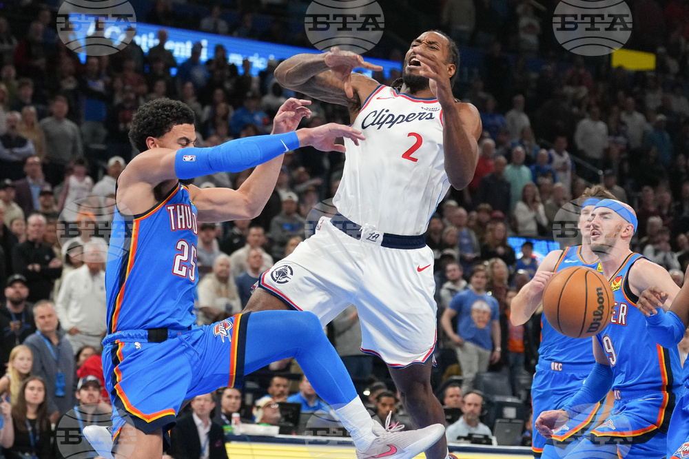 Clippers Thunder Basketball