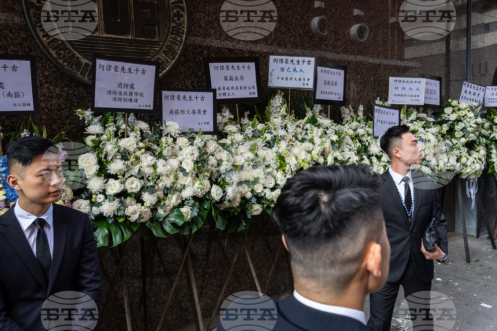 Hong Kong Firefighter Funeral