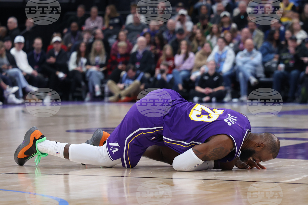 Lakers Jazz Basketball