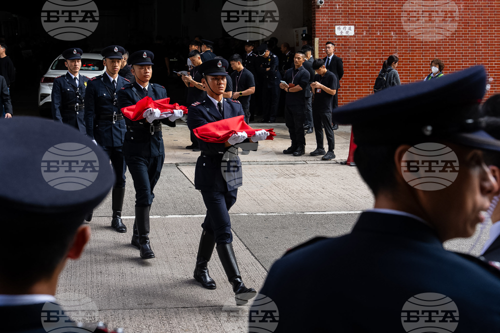 Hong Kong Firefighter Funeral