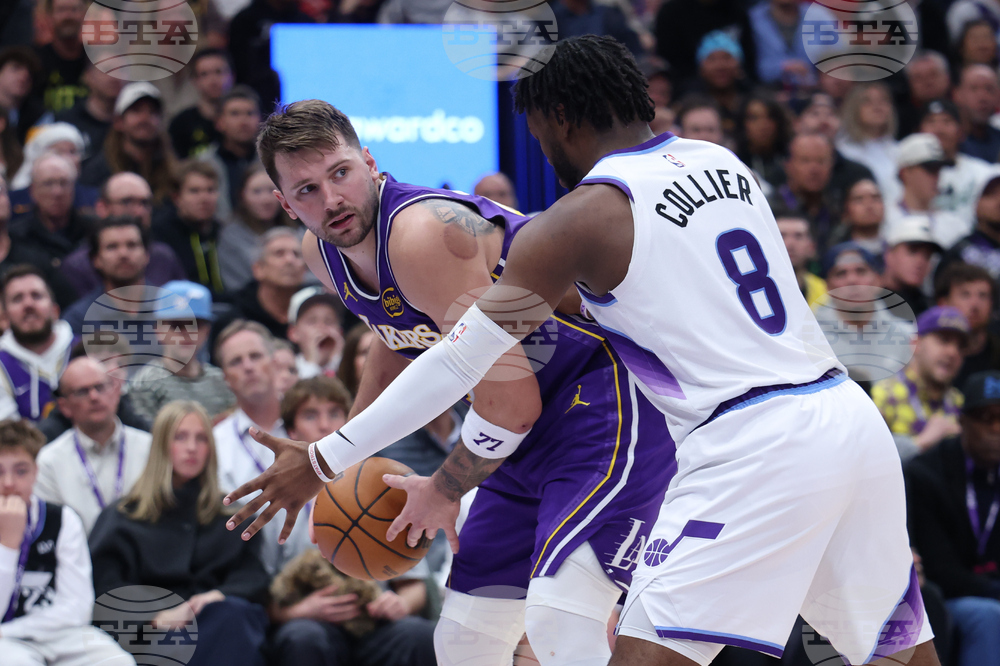 Lakers Jazz Basketball