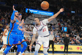 Clippers Thunder Basketball