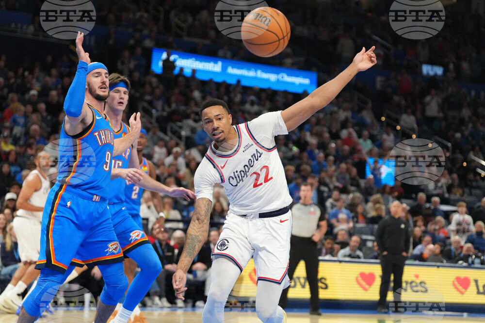 Clippers Thunder Basketball