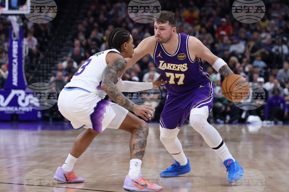 Lakers Jazz Basketball