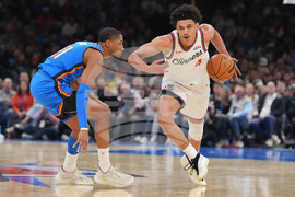 Clippers Thunder Basketball
