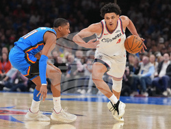 Clippers Thunder Basketball
