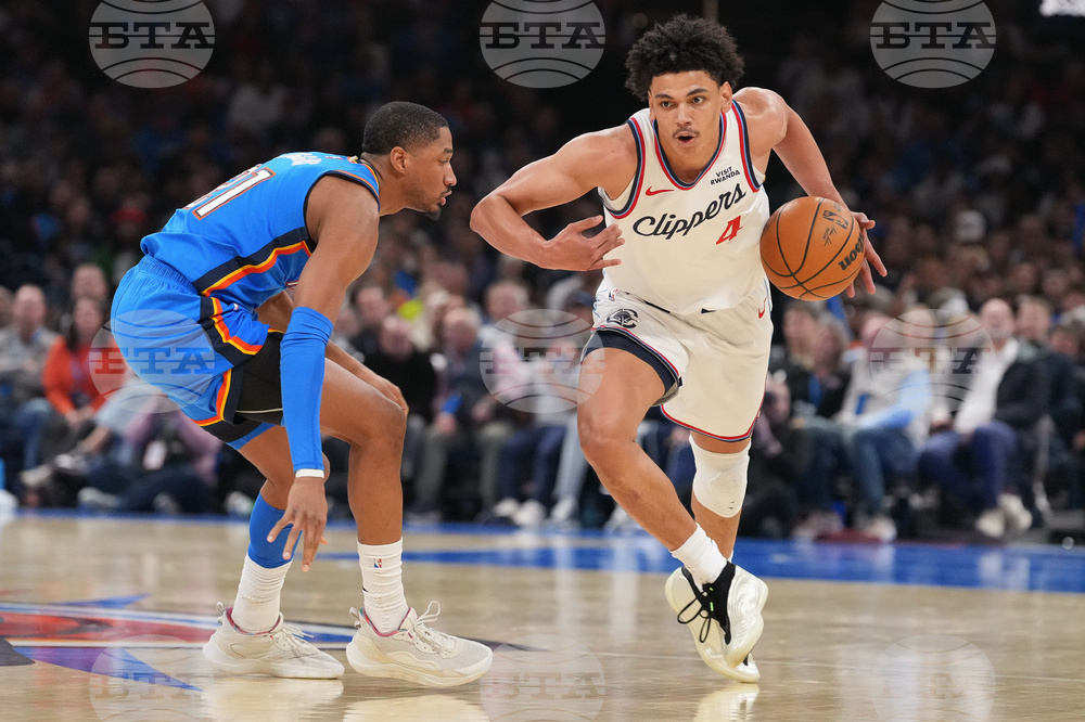 Clippers Thunder Basketball