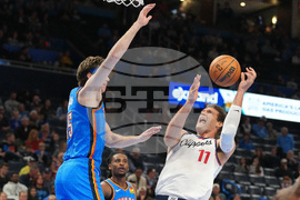 Clippers Thunder Basketball