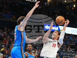 Clippers Thunder Basketball