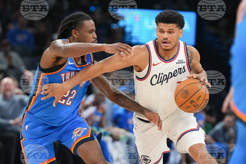 Clippers Thunder Basketball