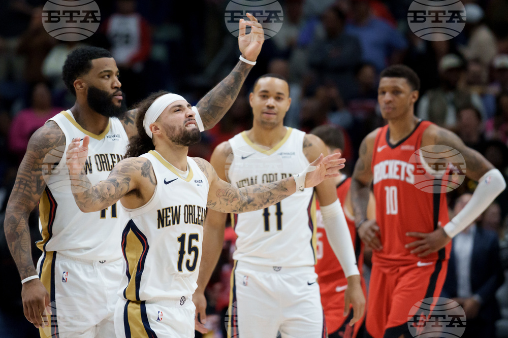 Rockets Pelicans Basketball