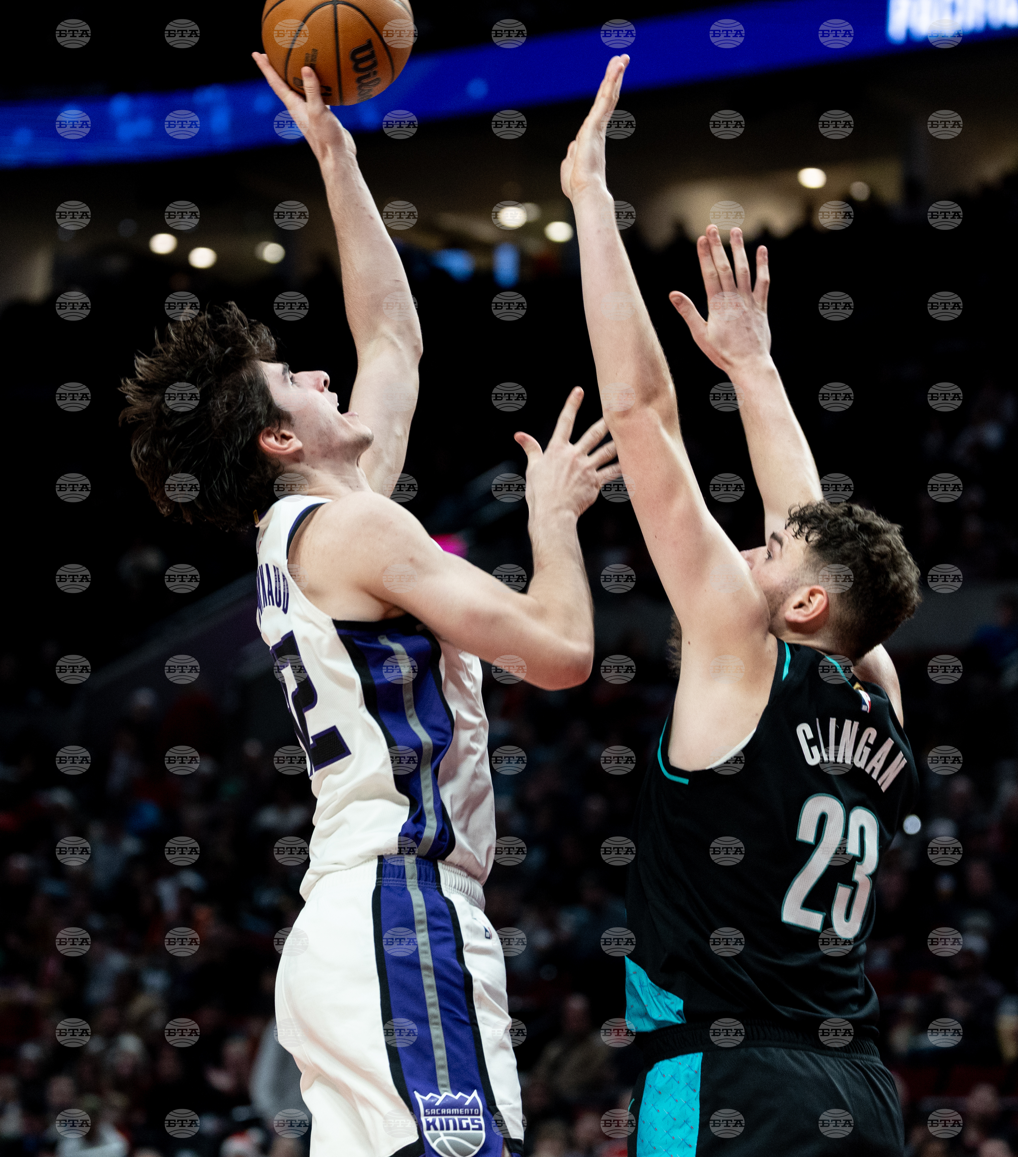 Kings Trail Blazers Basketball