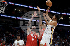 Rockets Pelicans Basketball