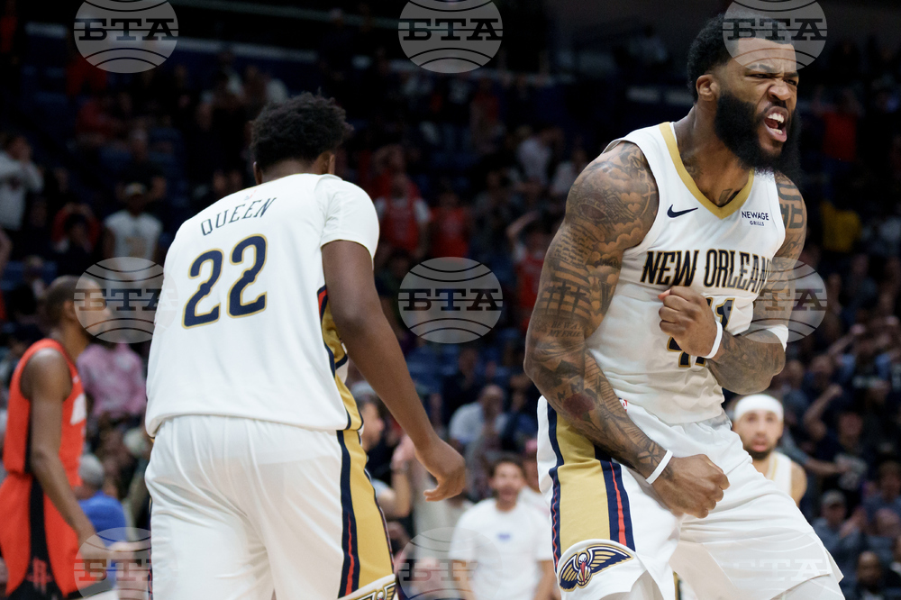 Rockets Pelicans Basketball