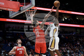 Rockets Pelicans Basketball