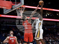 Rockets Pelicans Basketball