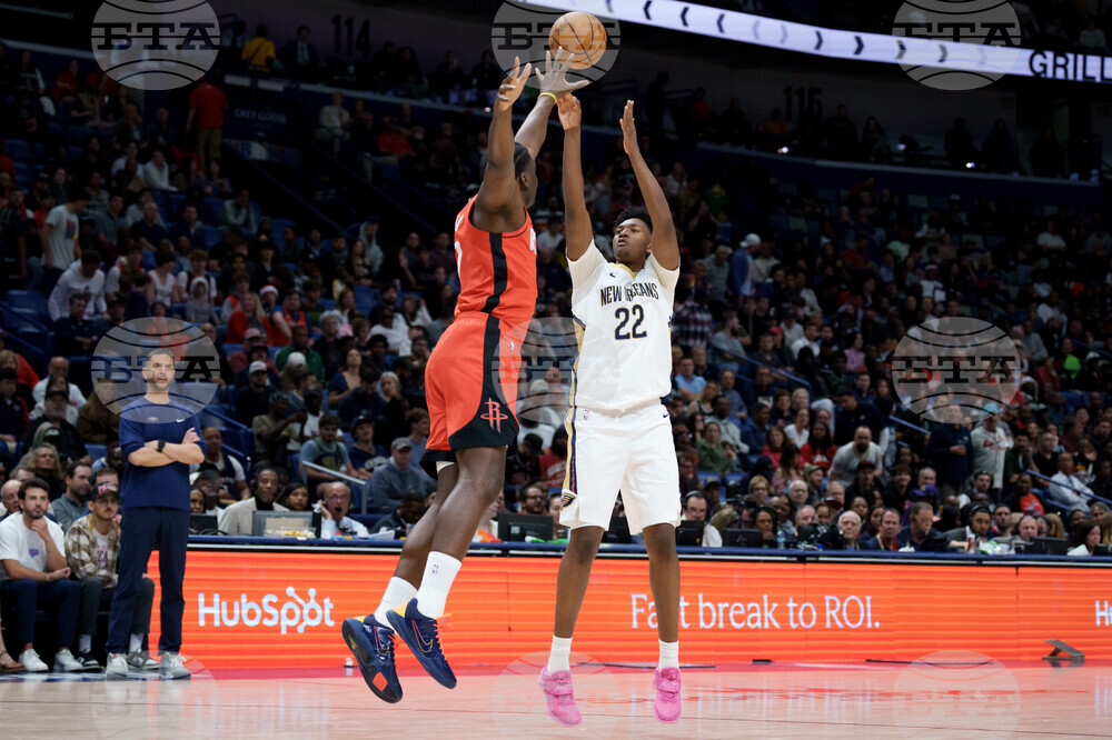 Rockets Pelicans Basketball