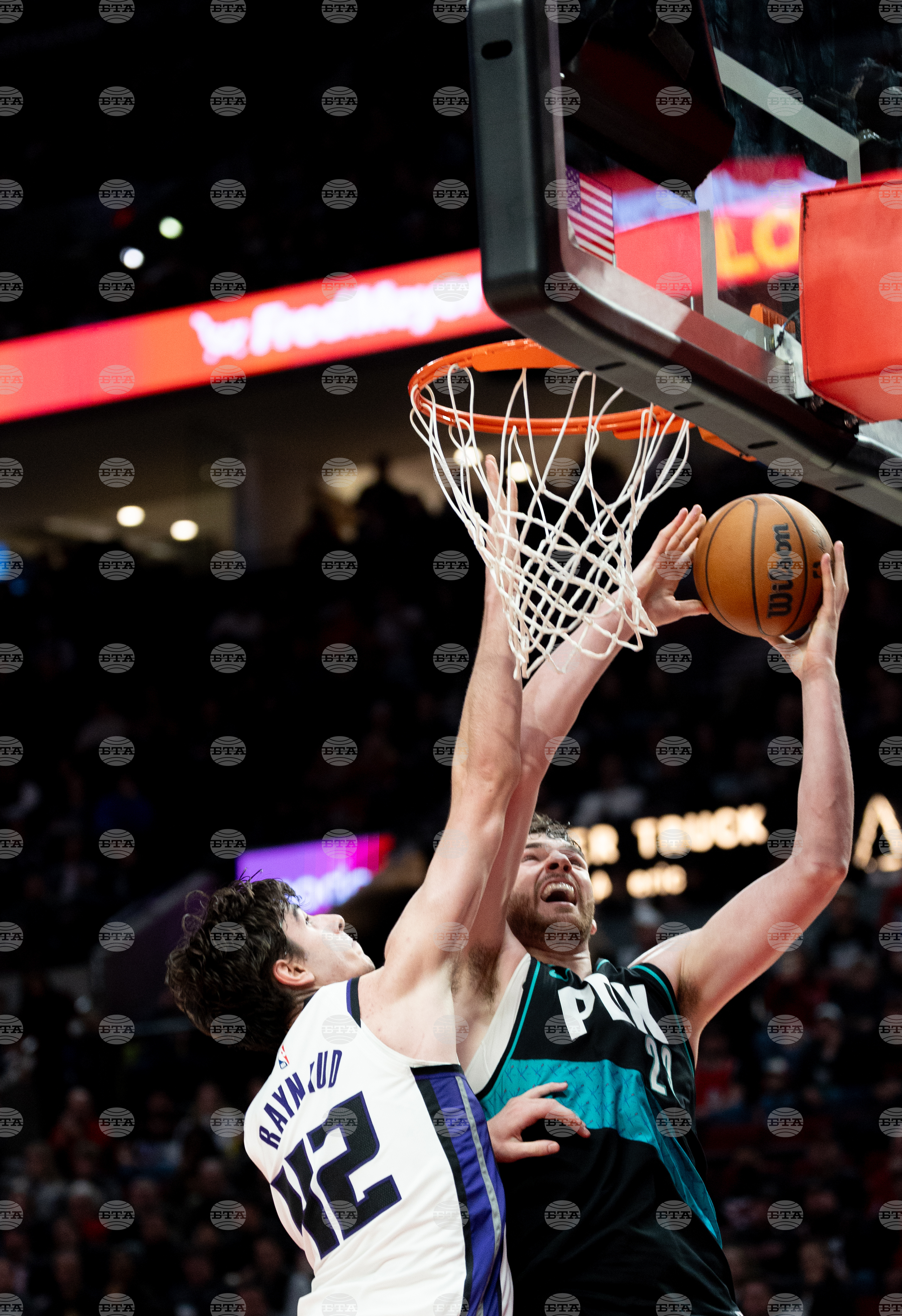 Kings Trail Blazers Basketball