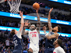 Pistons Mavericks Basketball